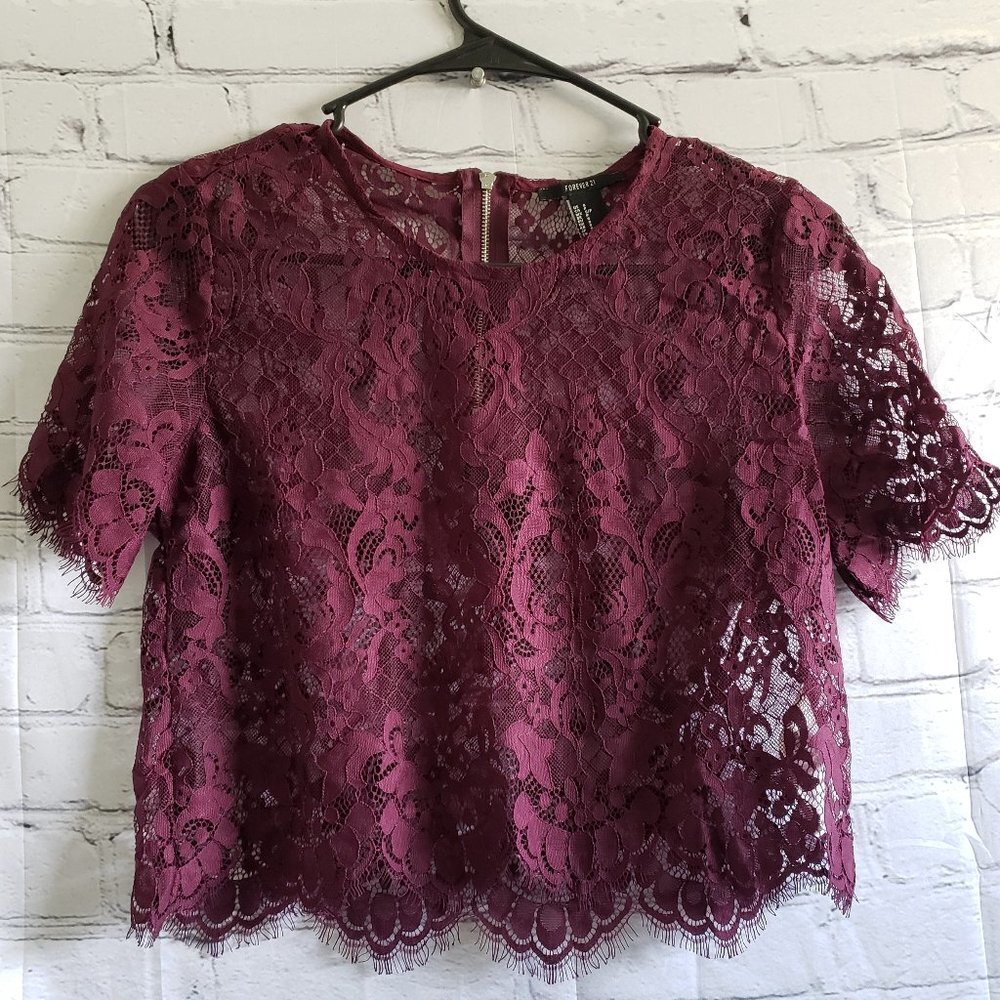 Forever 21 Lace Top